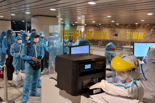 Tạm dừng việc áp dụng khai báo y tế với Covid-19 tại tất cả các cửa khẩu