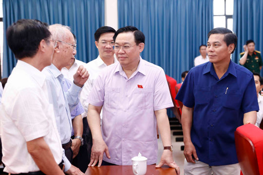 Chủ tịch Quốc hội Vương Đình Huệ: Tiếp tục đổi mới, nâng cao chất lượng, bảo đảm “tuổi thọ” lâu dài của luật