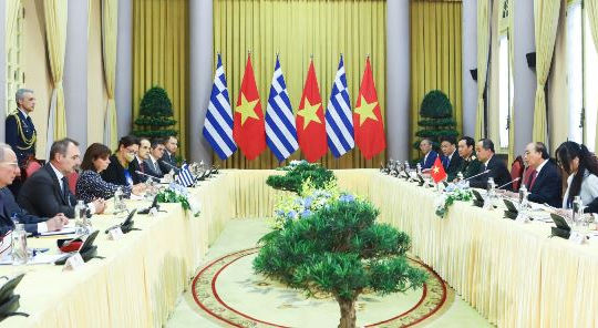 Hy Lạp mong muốn tăng cường quan hệ hợp tác với Việt Nam