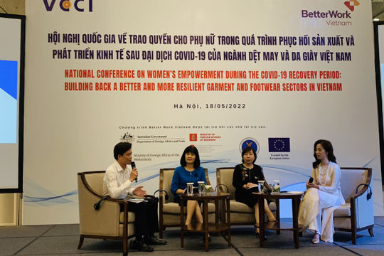Bình đẳng giới giúp ngành dệt may, da giày phục hồi và phát triển