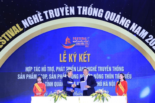 Hỗ trợ địa phương, doanh nghiệp phát triển nghề truyền thống Hỗ trợ địa phương, doanh nghiệp phát triển nghề truyền thống