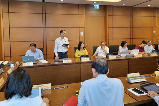 Chủ tịch Quốc hội Vương Đình Huệ: Tham khảo Luật Kiểm toán nhà nước để xây dựng quy trình thanh tra bảo đảm công khai, minh bạch