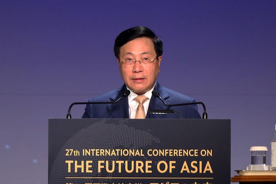 Việt Nam sẽ góp phần tích cực vào việc xây dựng môi trường hòa bình, ổn định ở châu Á