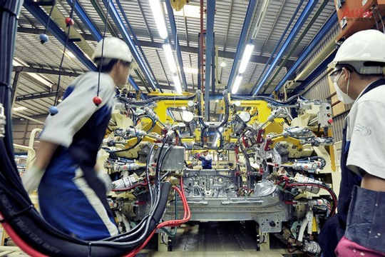 Sản xuất công nghiệp tiếp tục xu hướng phục hồi