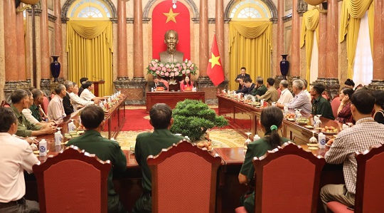 Phó Chủ tịch nước Võ Thị Ánh Xuân gặp mặt đoàn đại biểu người có công tỉnh Đắk Nông