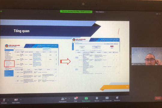 Kiểm toán nhà nước sẽ sử dụng Phần mềm Họp không giấy