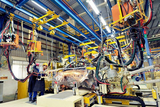 Công nghiệp chế biến, chế tạo tăng trưởng mạnh