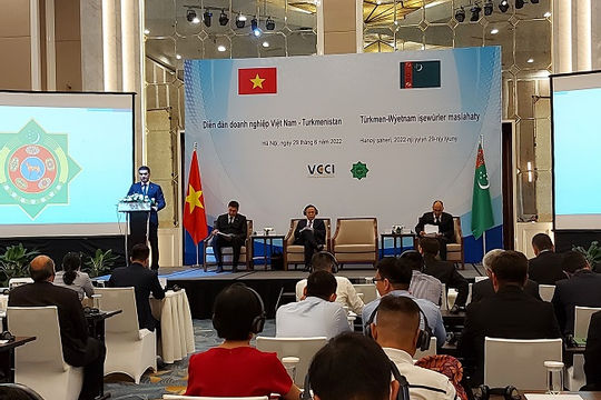Kết nối doanh nghiệp Việt Nam - Turkmenistan tăng cường hợp tác thương mại