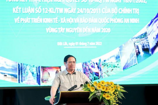 Phát triển Tây Nguyên nhanh, bền vững