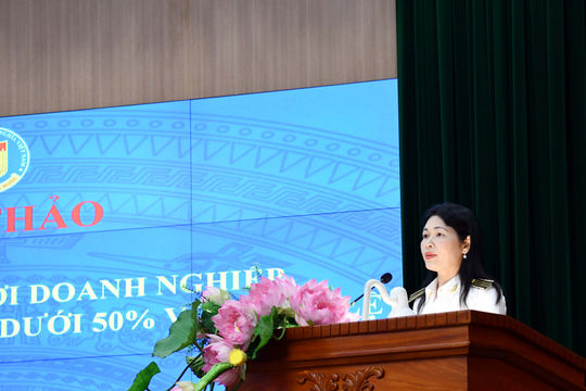 Những hình ảnh đáng chú ý tại Hội thảo Kiểm toán đối với doanh nghiệp do Nhà nước nắm giữ dưới 50% vốn điều lệ