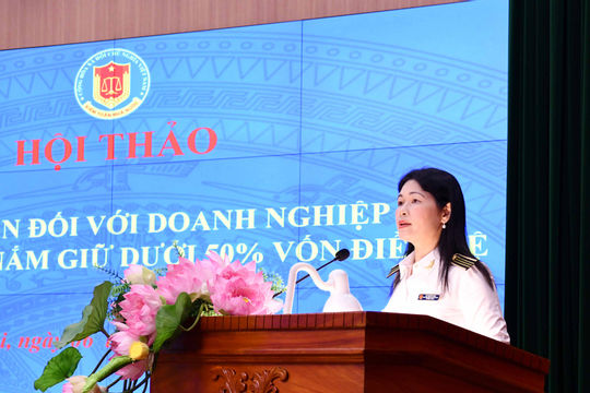 Khai mạc Hội thảo “Kiểm toán đối với doanh nghiệp do Nhà nước nắm giữ dưới 50% vốn điều lệ”