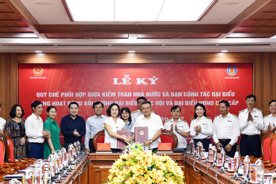 Kiểm toán nhà nước và Ban Công tác đại biểu ký Quy chế phối hợp trong hoạt động bồi dưỡng đại biểu Quốc hội và đại biểu Hội đồng nhân dân