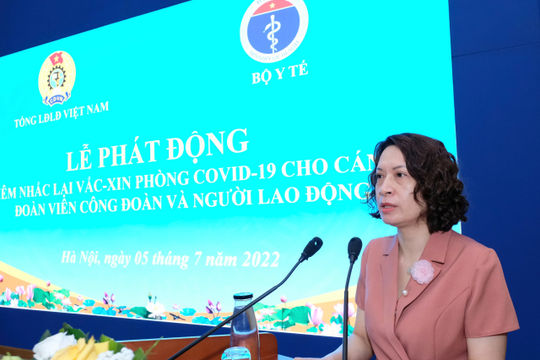 Phát động chiến dịch tiêm vắc xin phòng, chống Covid-19 mũi 3 và mũi 4