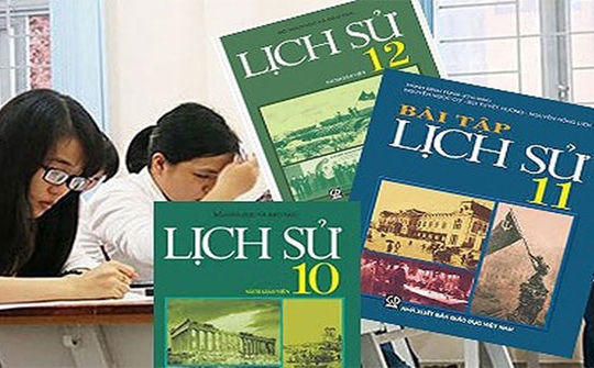 Môn Lịch sử vừa có phần bắt buộc, vừa có phần lựa chọn