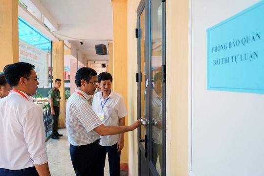 Đảm bảo minh bạch, khách quan, trung thực trong chấm thi tốt nghiệp