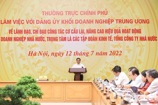 Đến năm 2025, cơ bản hoàn thành việc sắp xếp lại, chuyển đổi sở hữu khối doanh nghiệp nhà nước