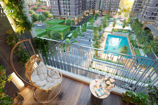 Hanoi Melody Residences – Tổ hợp căn hộ đáng sống bậc nhất tại Tây Nam Linh Đàm