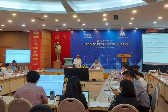 Dự thảo Luật Giao dịch điện tử (sửa đổi) cần tiếp tục điều chỉnh cho phù hợp