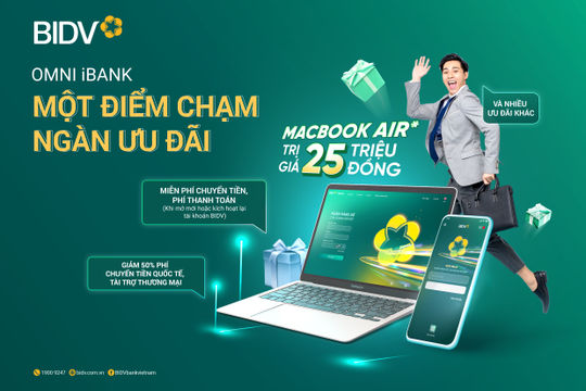 Một điểm chạm - Ngàn ưu đãi với Omni BIDV iBank