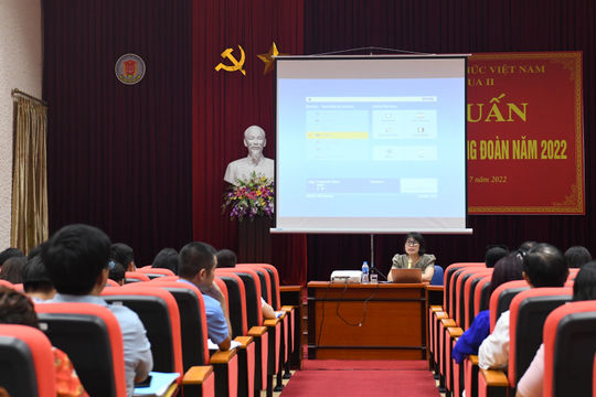 Khối Thi đua II tập huấn nghiệp vụ công tác công đoàn Khối Thi đua II tập huấn nghiệp vụ công tác công đoàn