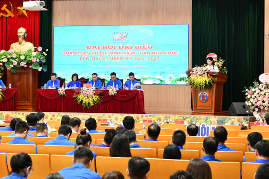 Đại hội Đoàn Thanh niên Kiểm toán nhà nước lần thứ X, nhiệm kỳ 2022-2027 thành công tốt đẹp