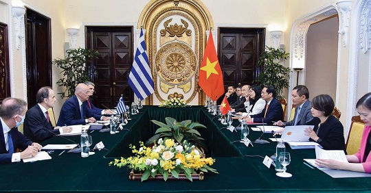 Việt Nam và Hy Lạp cần khai thác tối đa cơ hội từ Hiệp định Thương mại tự do Việt Nam - EU Việt Nam và Hy Lạp cần khai thác tối đa cơ hội từ Hiệp định Thương mại tự do Việt Nam - EU