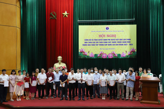 Ba gói thầu cung cấp thuốc thuộc danh mục thuốc đấu thầu tập trung cấp quốc gia giai đoạn 2022-2023 tiết kiệm 1.337 tỷ đồng