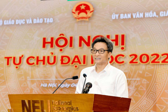 Đẩy mạnh tự chủ là xu thế tất yếu, là “sống còn” đối với mỗi cơ sở đại học