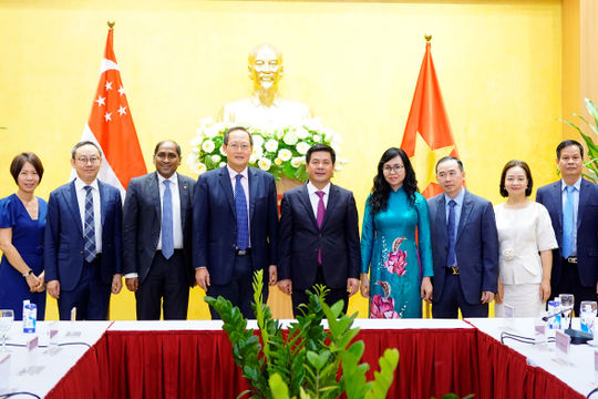 Thúc đẩy triển khai các lĩnh vực hợp tác kinh tế, thương mại, đầu tư Việt Nam - Singapore