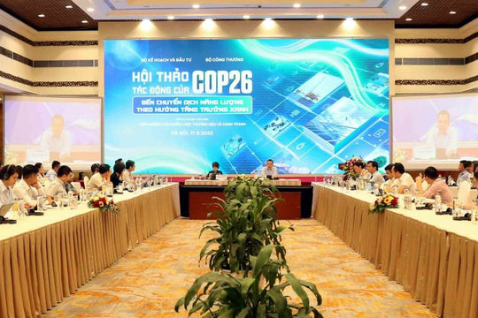 Tích cực chuyển dịch năng lượng theo hướng xanh, bền vững