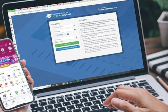 Lần đầu tiên tổ chức thanh toán lệ phí xét tuyển bằng hình thức trực tuyến