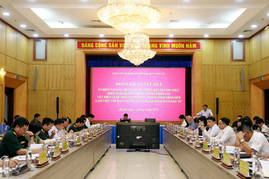 Bộ Kế hoạch và Đầu tư tích cực thực hiện nhiệm vụ bảo vệ Tổ quốc trong tình hình mới