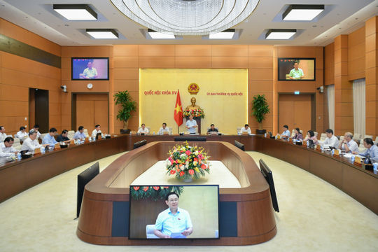 Ủy ban Thường vụ Quốc hội tổ chức Phiên họp bất thường tháng 8/2022