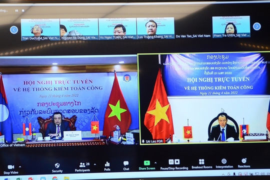 KTNN Việt Nam - Lào: Chú trọng hợp tác đào tạo, nâng cao năng lực