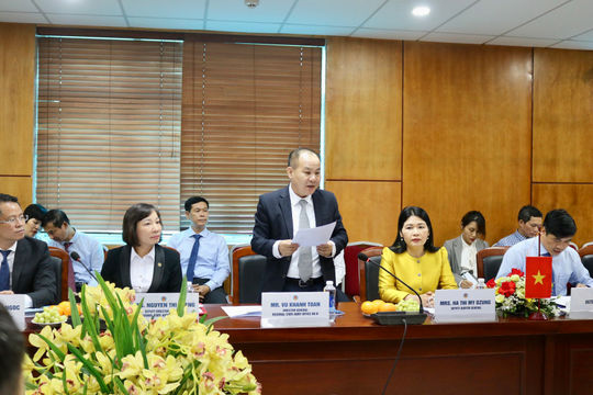 Chủ tịch Kiểm toán nhà nước Lào làm việc với Kiểm toán nhà nước khu vực VI