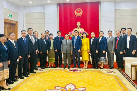 Chủ tịch Kiểm toán nhà nước Lào thăm và làm việc tại tỉnh Quảng Ninh