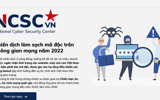 Phát động chiến dịch quét sạch mã độc trên không gian mạng