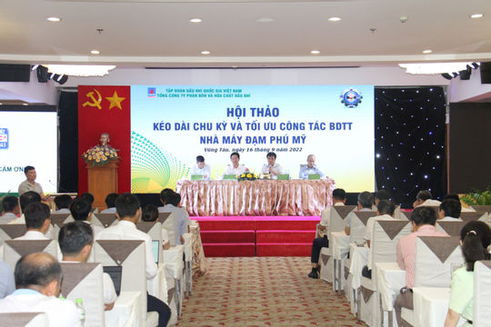 Nâng cao hiệu quả bảo dưỡng, sửa chữa và vận hành nhà máy của các doanh nghiệp ngành dầu khí