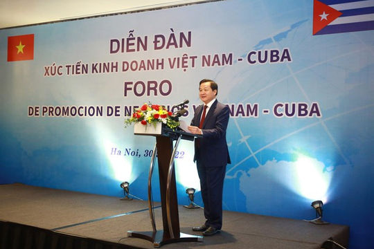 Việt Nam - Cuba phấn đấu nâng kim ngạch thương mại hai chiều lên 500 triệu USD trong 5 năm tới