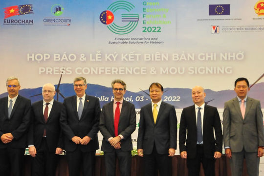Tăng cường hợp tác với EU thúc đẩy tăng trưởng xanh và phát triển bền vững