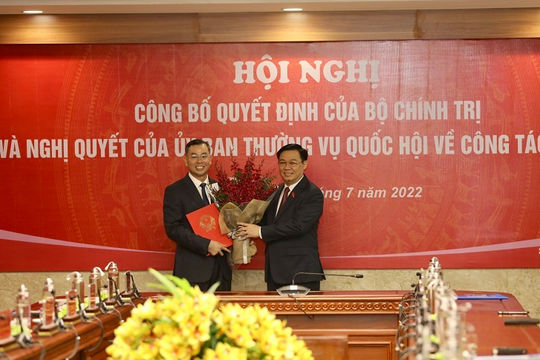 Phó Tổng Kiểm toán nhà nước phụ trách Ngô Văn Tuấn thôi làm Trưởng Đoàn đại biểu Quốc hội tỉnh Hòa Bình