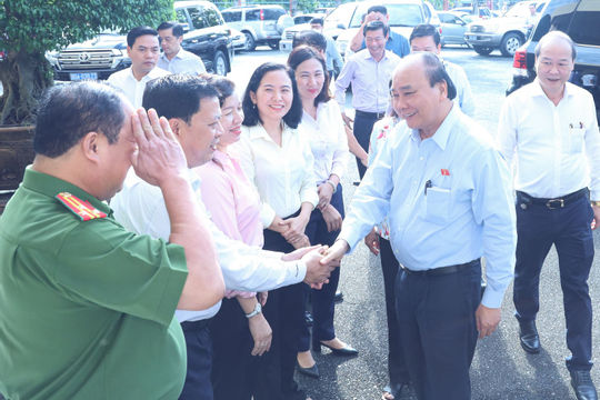 Chủ tịch nước tiếp xúc cử tri huyện Củ Chi trước Kỳ họp thứ 4, Quốc hội khóa XV