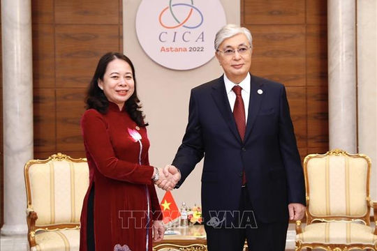 Phó Chủ tịch nước Võ Thị Ánh Xuân có bài phát biểu quan trọng tại CICA