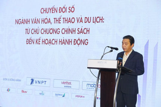Tăng cường chuyển đổi số trong lĩnh vực văn hóa, thể thao và du lịch Tăng cường chuyển đổi số trong lĩnh vực văn hóa, thể thao và du lịch