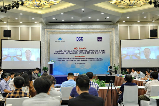 Đến năm 2045, Việt Nam sẽ giảm 80% mức tiêu thụ HFC