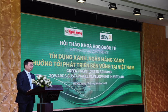 Ngân hàng cần chính sách ưu đãi để thúc đẩy tín dụng xanh Ngân hàng cần chính sách ưu đãi để thúc đẩy tín dụng xanh
