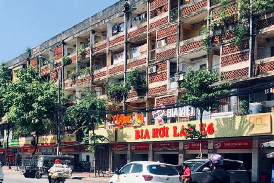 Khẩn trương đẩy nhanh tiến độ thực hiện các dự án cải tạo, xây dựng lại nhà chung cư