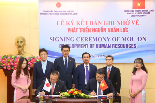 Nâng tầm hợp tác lao động  giữa Việt Nam - Nhật Bản