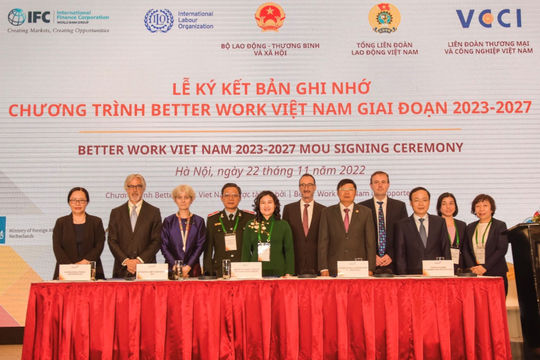 Tiếp tục hợp tác cải thiện điều kiện làm việc trong doanh nghiệp