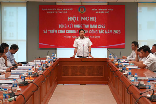 Tham mưu kịp thời, hiệu quả cho lãnh đạo kiểm toán nhà nước trong lĩnh vực pháp luật